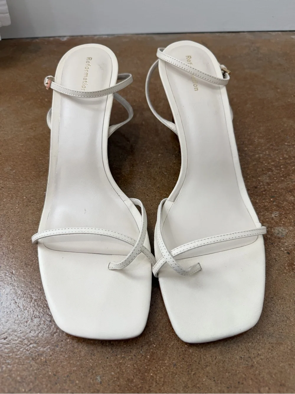 Reformation Emilia Sculptural Wedge Sandals - Picture 3 of 7